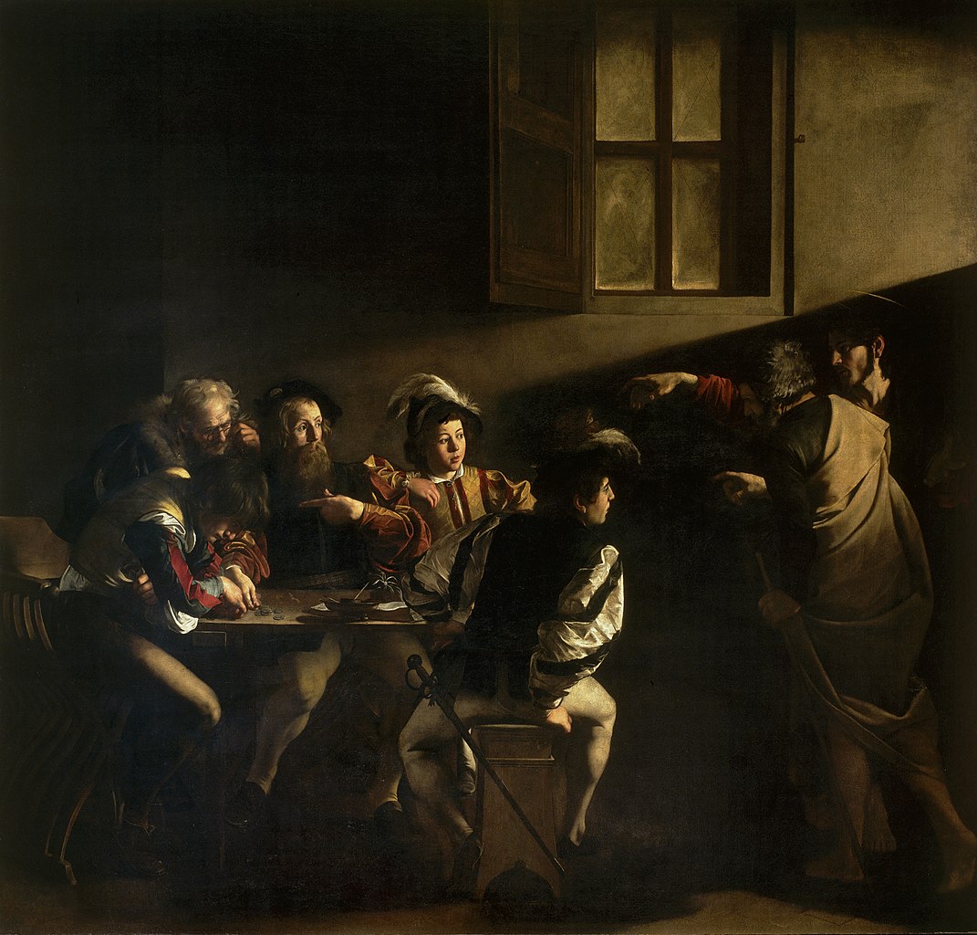 Caravaggio’s The Calling of St. Matthew