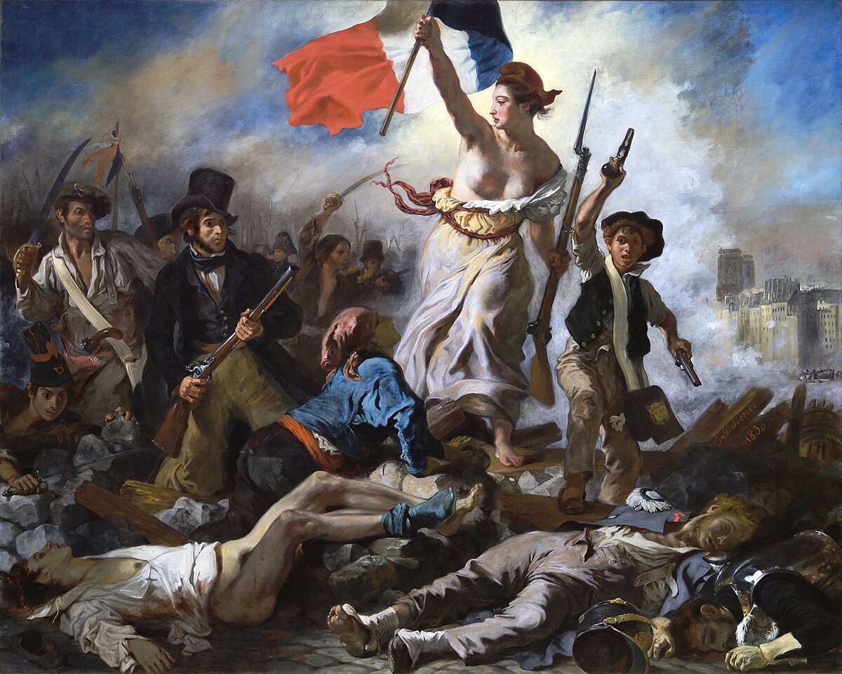 Delacroix’s Liberty Leading the People