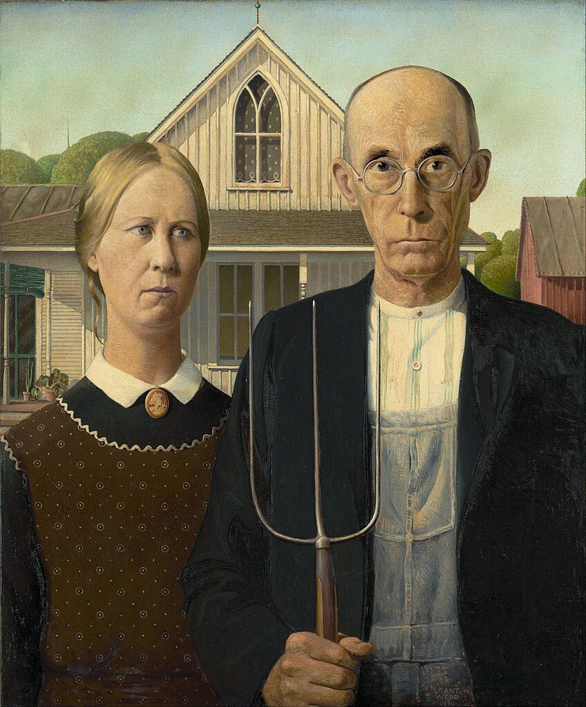 Grant Wood’s American Gothic