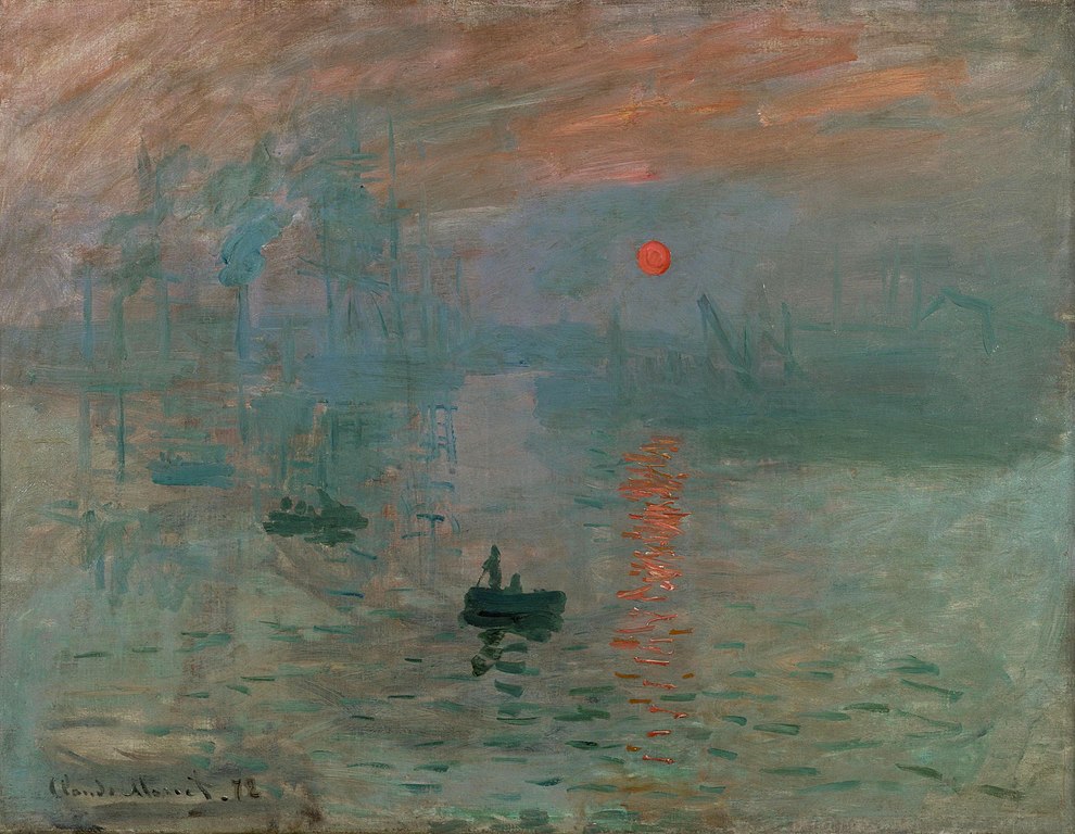 Monet’s Impression, Sunrise